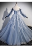 Blue Prom Dress B30
