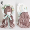 Bonet Lolita lily of the valley hat
