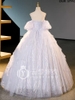 Gray evening gown, coming of age ceremony G40