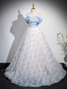 Blue Prom Dress B50