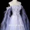 Elegant evening dresses, delicate and gentle wedding dresses, belonging to the high-end luxury segment MQ10