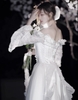 ( Stop selling ) Classic French lace embroidered dress X Qinghe