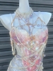 See-through sequin mermaid dress X Three thousand worlds handmade