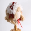 Red Lolita hair decoration