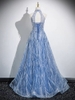 Blue Prom Dress B70