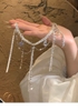 Sparkling beaded necklace A70