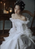( Stop selling ) Classic French lace embroidered dress X Qinghe