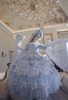 ( Pre Order ) The princess fled by Cat fairy lolita ( Blue Version )