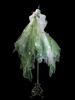 ( Pre Order ) Forest fairy thin chiffon dress with artificial motifs by Three Thousand Worlds