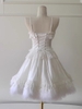 Luxury princess dress , gentle, white