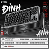 [CHÍNH HÃNG FULL VAT] Bàn phím cơ PMO Aurora 80 – Nhôm CNC, 3 Chế Độ, Gasket Mount, Hotswap, RGB Aurora
