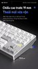 Weikav NUT87 Dual 8K – Bàn phím cơ nhôm CNC 80%, 3 mode, pin 10.000 mAh