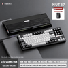 Weikav NUT87 Dual 8K – Bàn phím cơ nhôm CNC 80%, 3 mode, pin 10.000 mAh