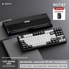 Weikav NUT87 Dual 8K – Bàn phím cơ nhôm CNC 80%, 3 mode, pin 10.000 mAh