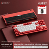 Weikav NUT87 Dual 8K – Bàn phím cơ nhôm CNC 80%, 3 mode, pin 10.000 mAh