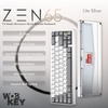 WOBKEY Zen 65 - Bàn Phím Cơ Quick Release, Tri-Mode, Mạch Xuôi
