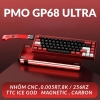Bàn Phím Cơ Magnetic PMO GP68 | Hall Effect 8K Hz | Chính Hãng
