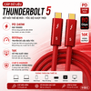 Cáp Thunderbolt 5 80Gbps PD240W Hỗ Trợ Xuất Hình 16K Chính Hãng