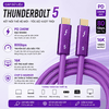 Cáp Thunderbolt 5 80Gbps PD240W Hỗ Trợ Xuất Hình 16K Chính Hãng