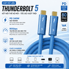 Cáp Thunderbolt 5 80Gbps PD240W Hỗ Trợ Xuất Hình 16K Chính Hãng
