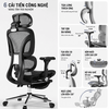 Ghế Công Thái Học SG-026 Cao Cấp – Tựa Lưng Thông Minh, Tay Vịn Đa Hướng, Ngả 135°