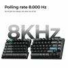Keychron Q11 Ultra 8K – Bàn phím cơ tách đôi không dây 8K