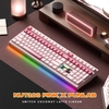 Bàn Phím Cơ Fullsize WEIKA NUT108 | Nhôm CNC Mesh 220 | Ball Catch | Pin 10.000mAh | LED RGB Mạch Xuôi