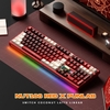 Bàn Phím Cơ Fullsize WEIKA NUT108 | Nhôm CNC Mesh 220 | Ball Catch | Pin 10.000mAh | LED RGB Mạch Xuôi