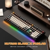 Bàn Phím Cơ Fullsize WEIKA NUT108 | Nhôm CNC Mesh 220 | Ball Catch | Pin 10.000mAh | LED RGB Mạch Xuôi