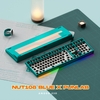 Bàn Phím Cơ Fullsize WEIKA NUT108 | Nhôm CNC Mesh 220 | Ball Catch | Pin 10.000mAh | LED RGB Mạch Xuôi