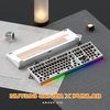 Bàn Phím Cơ Fullsize WEIKA NUT108 | Nhôm CNC Mesh 220 | Ball Catch | Pin 10.000mAh | LED RGB Mạch Xuôi