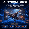 Màn Hình Gaming TUOSHUO AL278QM (2027) 27 Inch 2K 275Hz Fast IPS, 1ms, HDR, G-SYNC/FreeSync – Bảo Hành 2 Năm, Full VAT