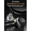 KZ Castor Pro - Tai nghe In-ear 2 Driver 10mm, Tùy chỉnh 16 kiểu âm thanh chuyên sâu
