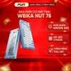 [CHÍNH HÃNG - FULL VAT] Bàn Phím Cơ WEIKAV NUT75 CNC Nhôm 3 Mode | Dual 8K | Pin 10.000mAh | Gasket Mount