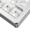 Bàn phím cơ WOBKEY Rainy 75 Pro Mithril Silver – RGB, 3 chế độ