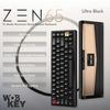 WOBKEY Zen 65 - Bàn Phím Cơ Quick Release, Tri-Mode, Mạch Xuôi