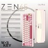 WOBKEY Zen 65 - Bàn Phím Cơ Quick Release, Tri-Mode, Mạch Xuôi