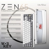 WOBKEY Zen 65 - Bàn Phím Cơ Quick Release, Tri-Mode, Mạch Xuôi