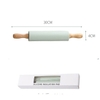 Cây lăn bột làm bánh bằng tay kèm thảm chống dính bằng silicone