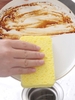 Chảo dính dầu mỡ khó rửa cỡ nào đọc bài này cũng giải quyết được