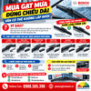 MUA GẠT MƯA ĐÚNG CHIỀU DÀI VẪN CÓ THỂ KHÔNG LẮP ĐƯỢC!
