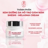 Kem nám đêm Sheshi Melasma Cream giúp làm mờ vết nám, tàn nhang và làm mờ các vết thâm 20g
