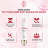 Tẩy Tế Bào Chết COFFEE BODY SCRUB SHESHI, 200g - dưỡng ẩm, giúp làm sáng da, Dưỡng Body
