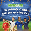 [MINIGAME] ĐOÁN TRÚNG ĐỘI VÔ ĐỊCH - RINH QUÀ XỊN CÙNG WICO!!!