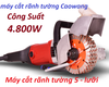 Máy cắt tường tạo rãnh 5 - 7 lưỡi