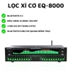 Lọc Xì Equalizer Sunbuck EQ-8000, Lọc Xì Âm Thanh 2 Kênh chất lượng cao, chống hú rít, đèn nháy led nhiều kiểu