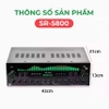 Amply Karaoke 7 kênh Bluetooth Sunbuck SR 5800, Công Suất Lớn 1000W cho âm thanh khuếch đại chất lượng cao