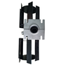 Đầu xới đất, xạc cỏ lắp máy cắt cỏ - Cánh thẳng, trục 28, 9 khía