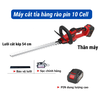 Máy cắt tỉa hàng rào chạy pin Lapusen 119v - bộ 2 Pin 10 cell chân phổ thông, đủ phụ kiện