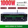 Amly karaoke bluetooth Sunbuck SR 3800 công suất lớn, dải đèn EQ thay đổi 9 kiểu theo sở thích, chất lượng âm thanh tốt, âm ly